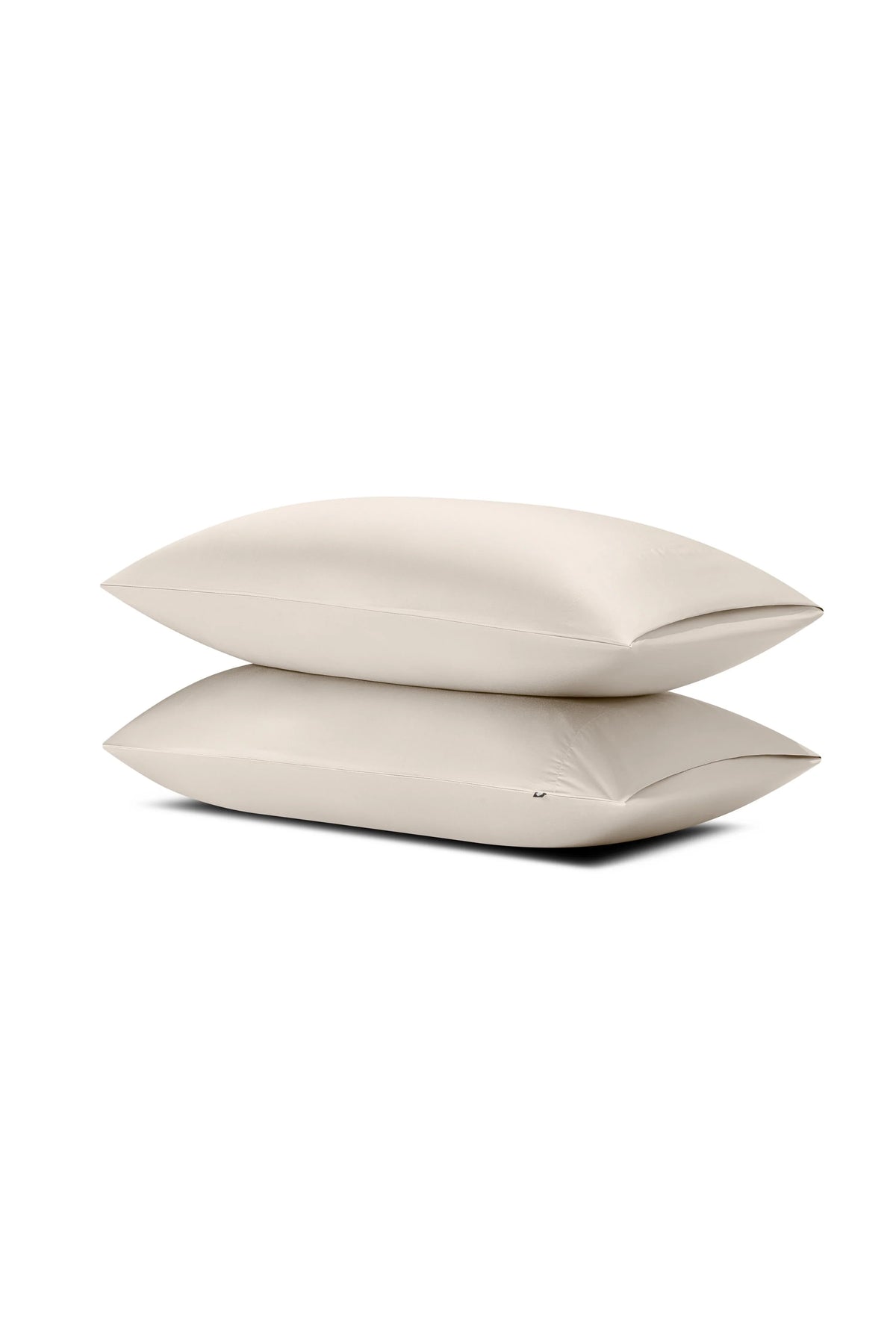 Bamboo Sateen Pillowcase Set in Sand Stone