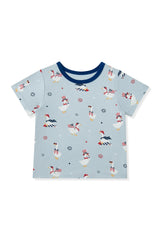 Toddler Basic Tee in Patriotic Goose