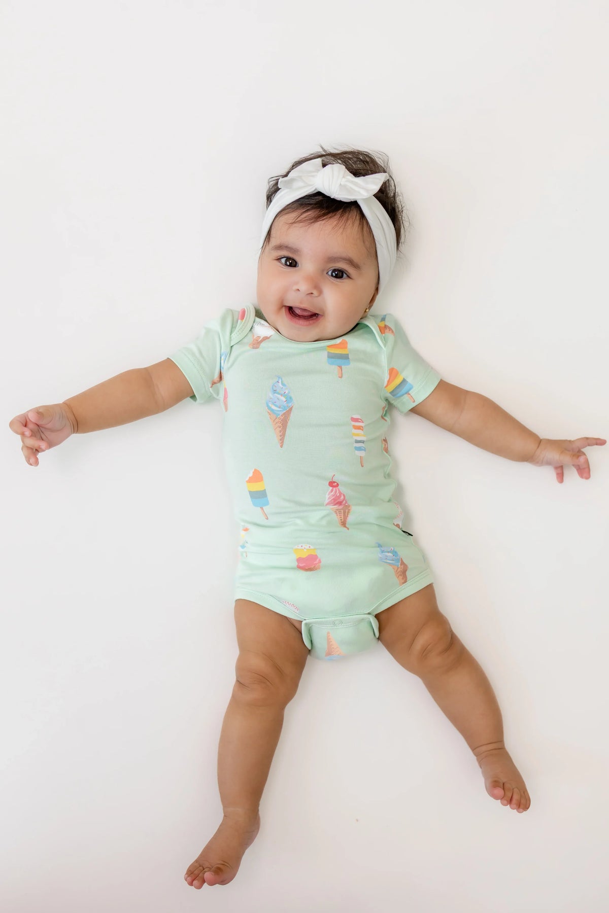 Bodysuit in Mint Ice Cream