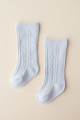 Knee High Socks in Storm