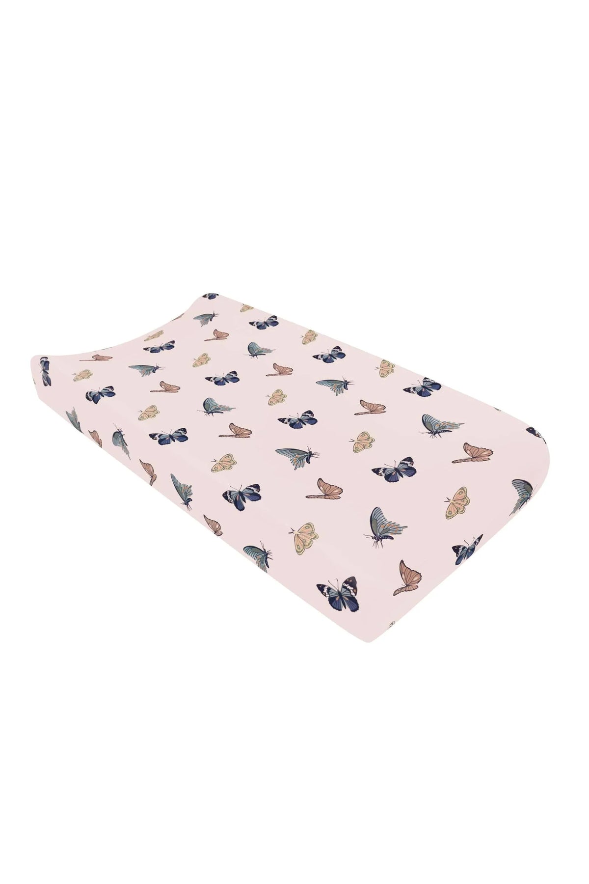 Change Pad Cover in Blush Butterfly