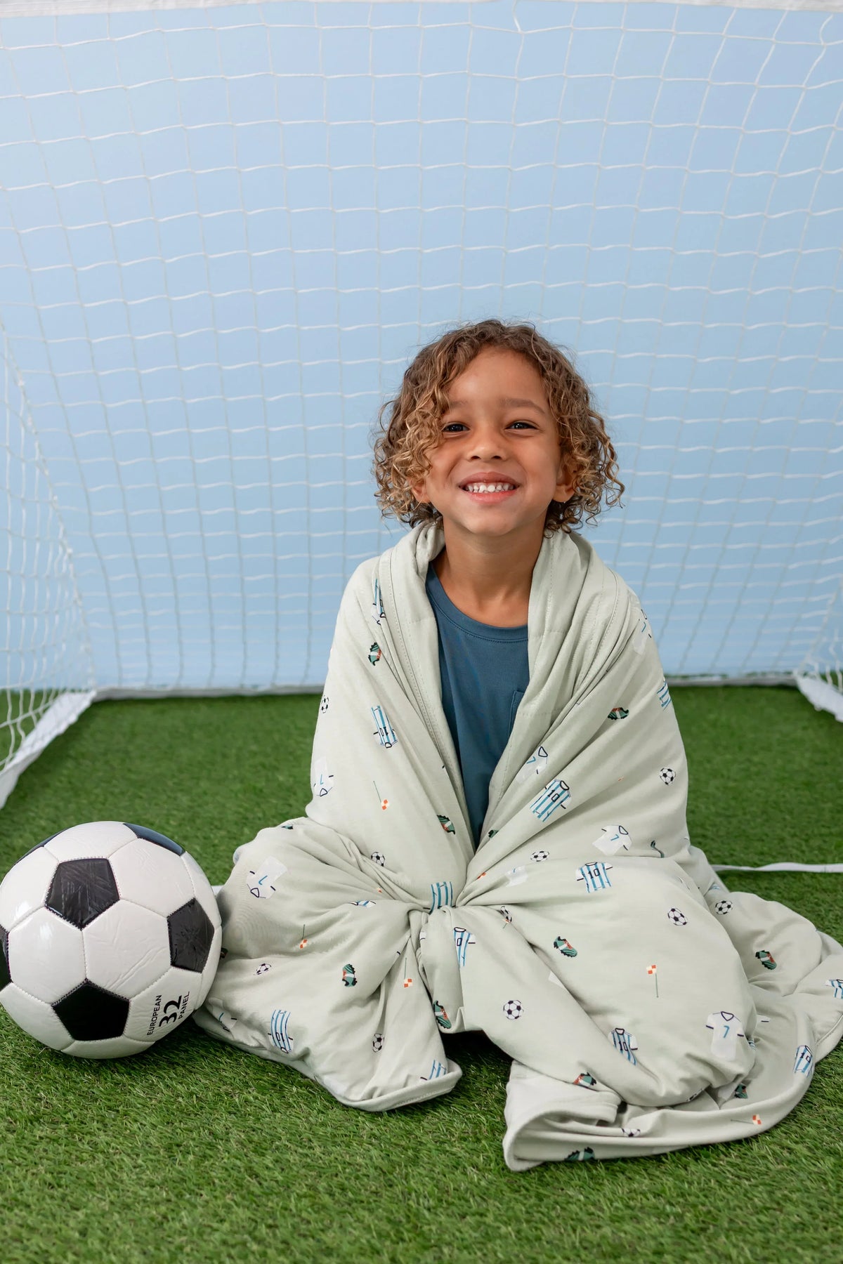 Toddler Blanket in Soccer 1.0