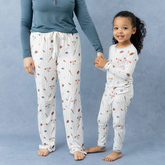 Long Sleeve Pajamas in Home Run