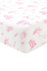 Twin Sheet in Toile Ballet
