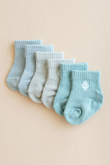 Crew Socks Combo 3-Pack in Neutral