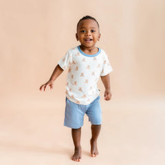Toddler Basic Tee in Teddy Bear