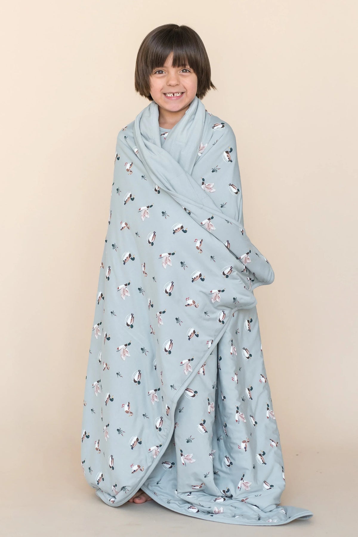 Youth Blanket in Mallard Duck 1.0