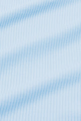 Ribbed Henley Set in Breeze