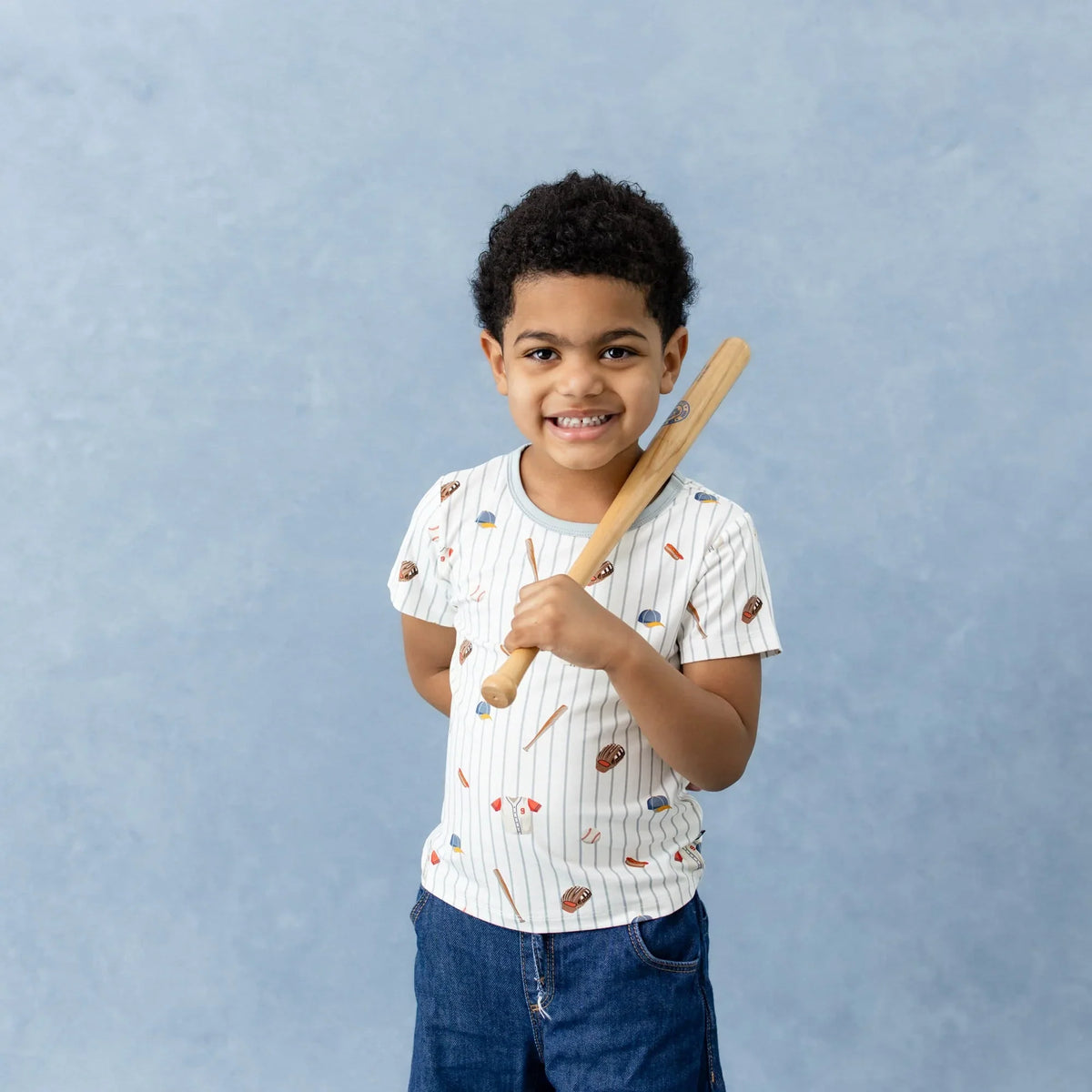 Toddler Basic Tee in Home Run