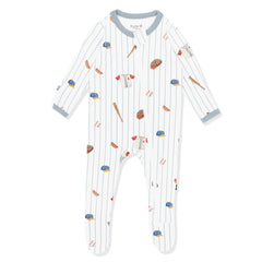 Zippered Footie in Home Run