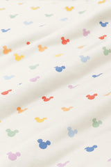 Knotted Bow Headband in Pastel Mickey Mouse