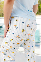 Women's Lounge Pants in Amalfi Coast