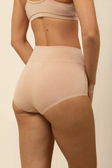Women's High-Waisted Brief in Chai