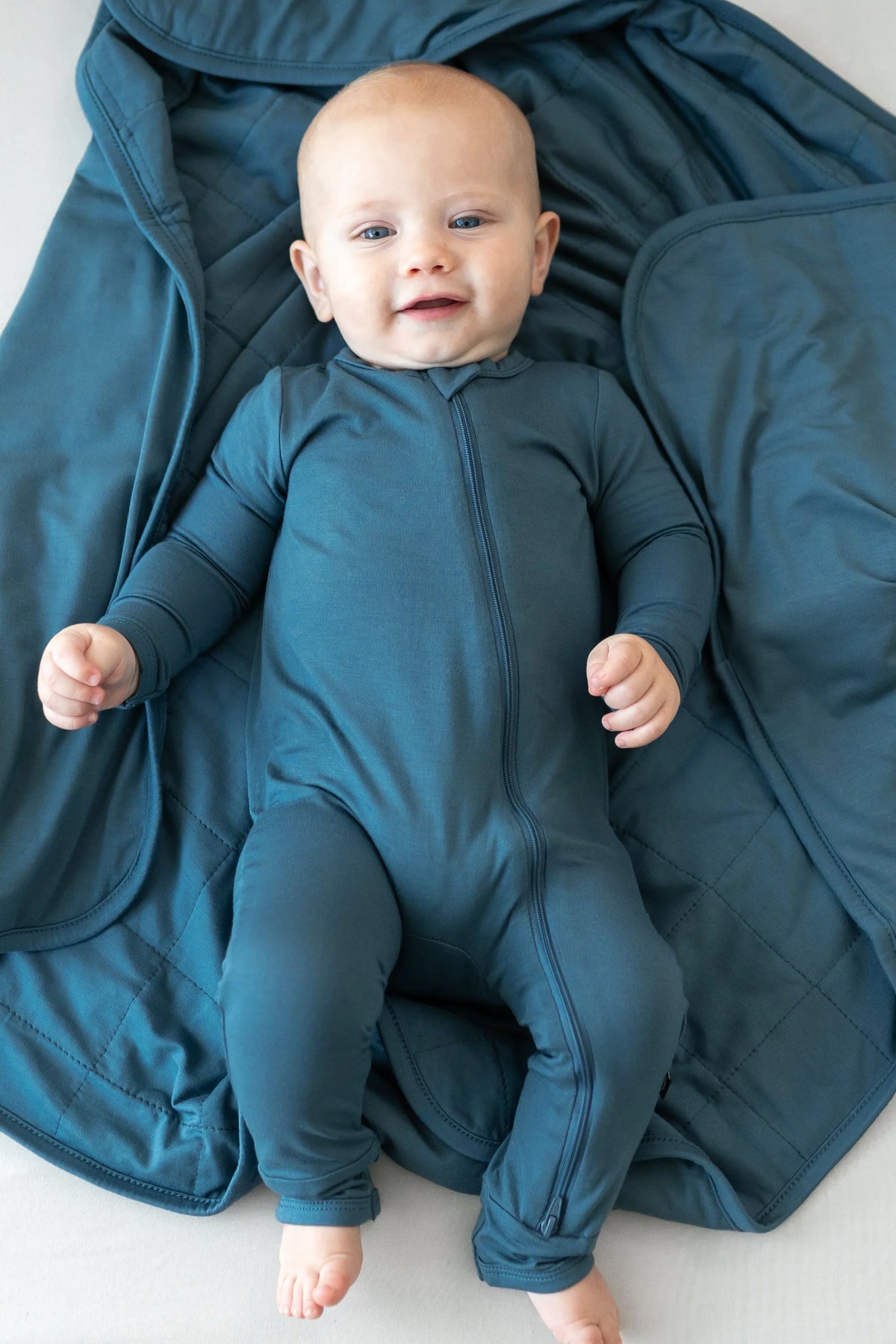 Baby Blanket in Atlantic 1.0