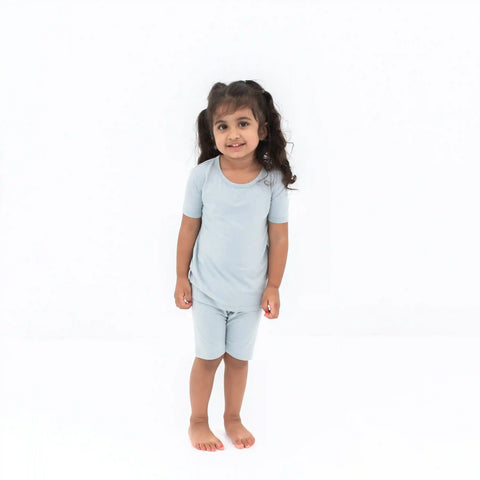 Short Sleeve Pajamas in Fog