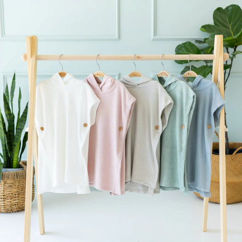 Swim Poncho in Sage