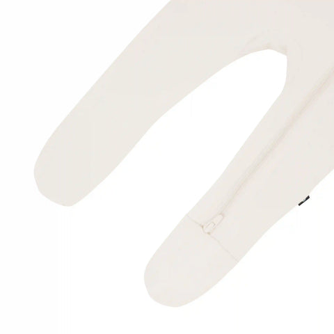 Zippered Footie in Oat
